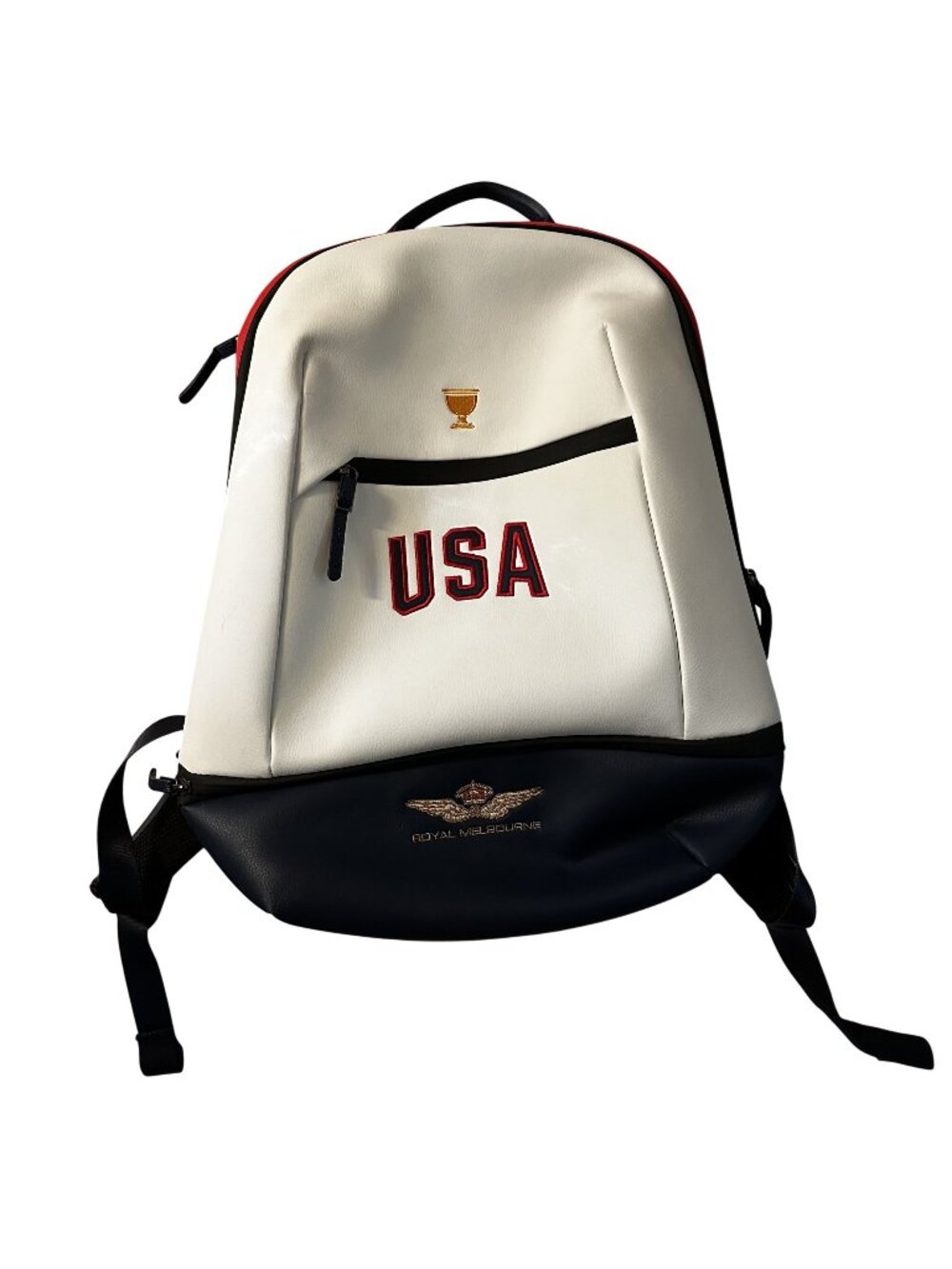2019 Presidents Cup Team USA VESSEL Backpack Royal Melbourne Event Issued Rare